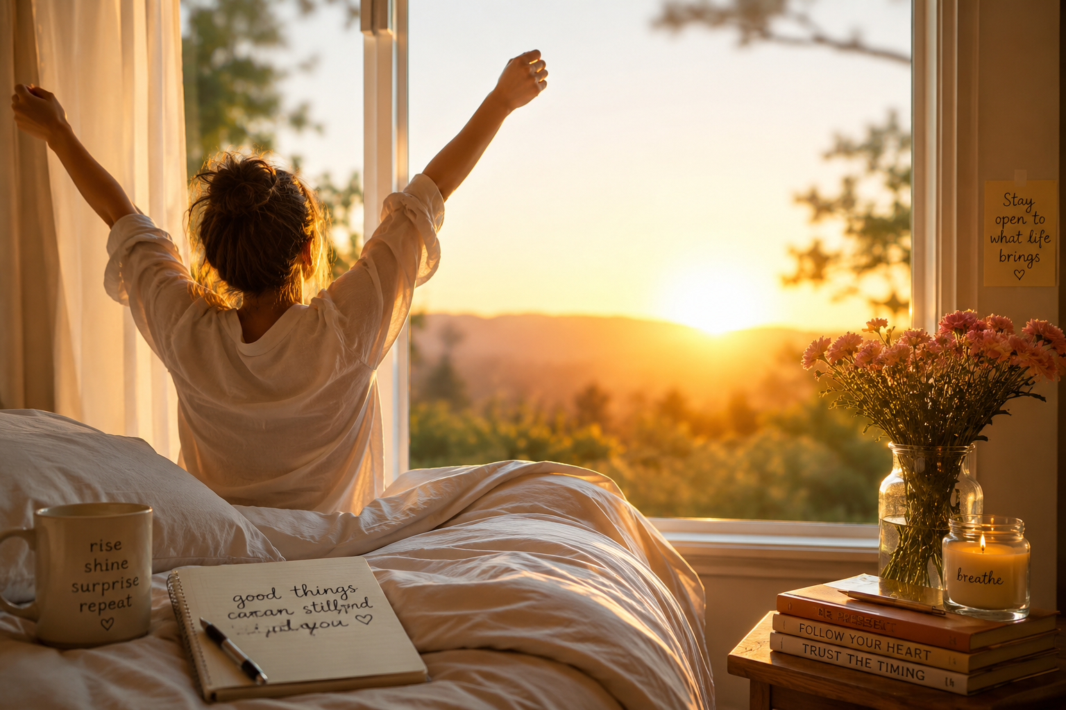 Rise, Shine, and Let Life Surprise You
