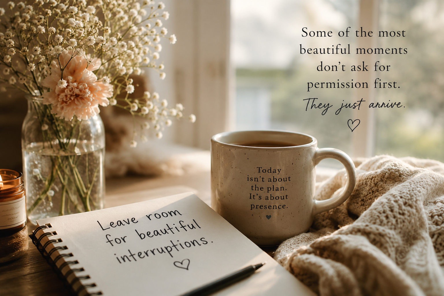 Leave Room for Beautiful Interruptions